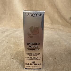 LANCOME L'absolu Rouge Intimatte 289 French Peluche 0.12 Oz